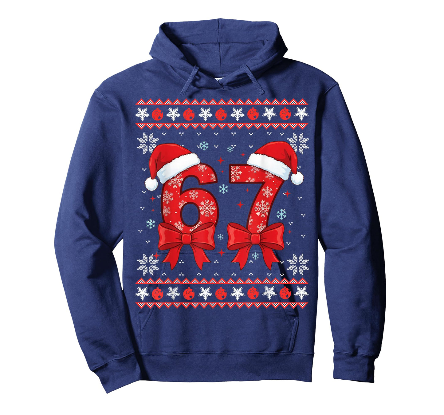 Six Seven Christmas 6 7 Ugly Christmas Sweater Boys Men Kids T-Shirt