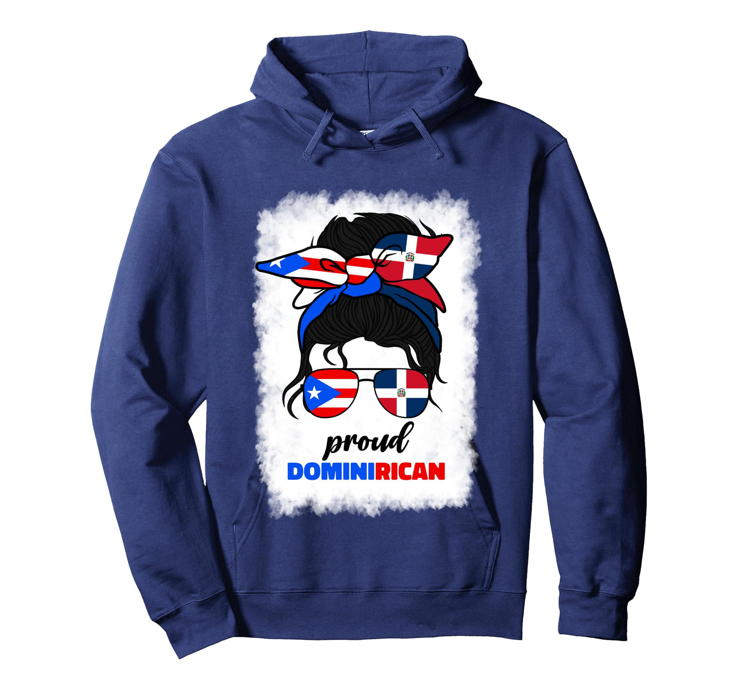 Dominican And Puerto Rican Rico Flag DominiRican Girl Women Long Sleeve T-Shirt