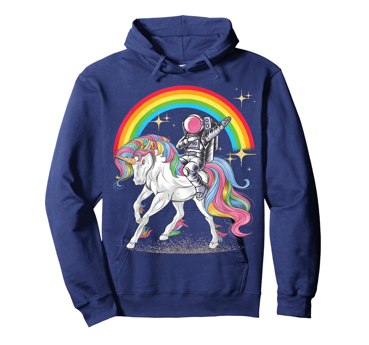 Dabbing Astronaut riding Unicorn Rainbow T-Shirt