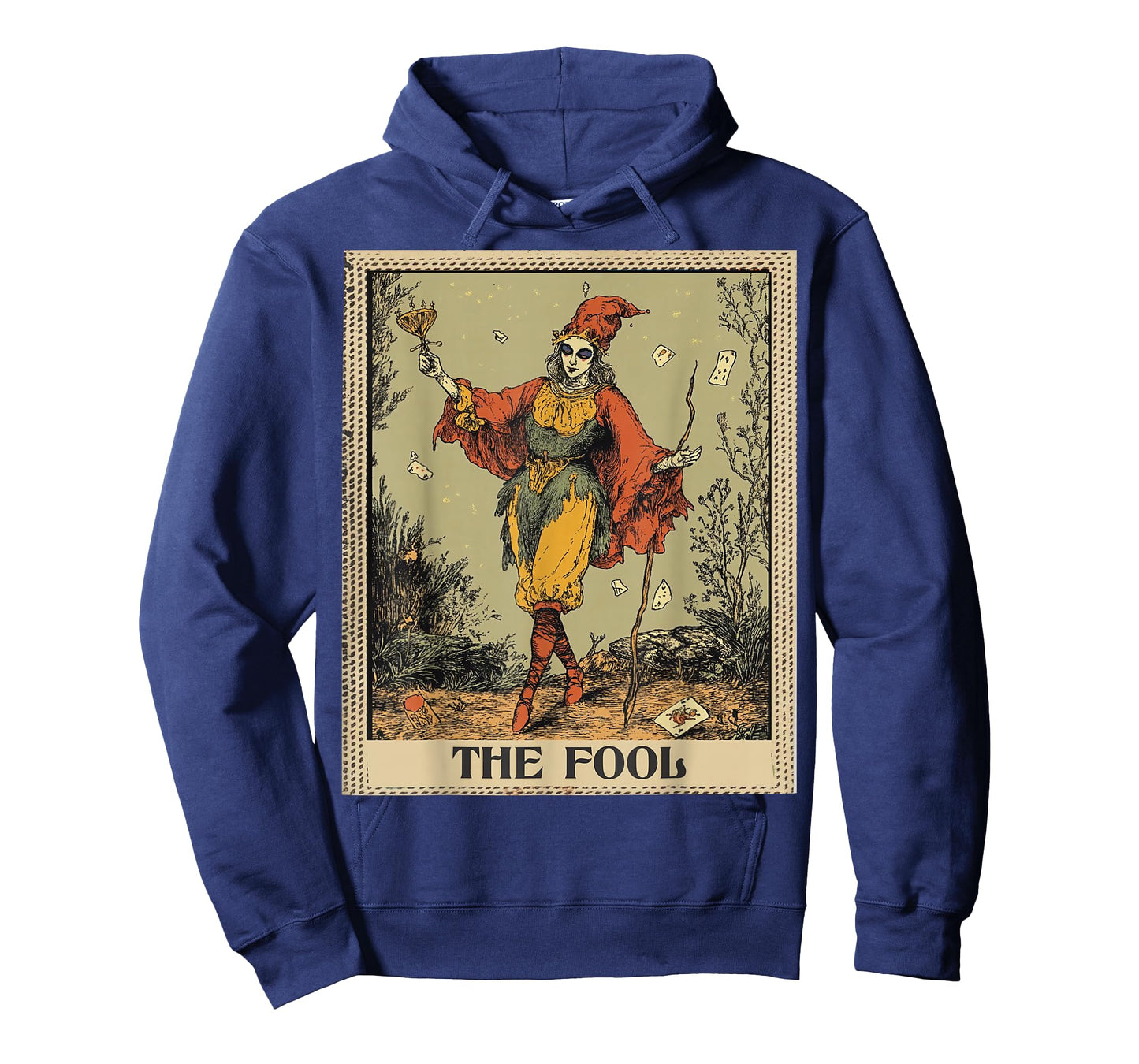 Jokers Clown Playing Cards Tarot Card The Fool Jester T-Shirt