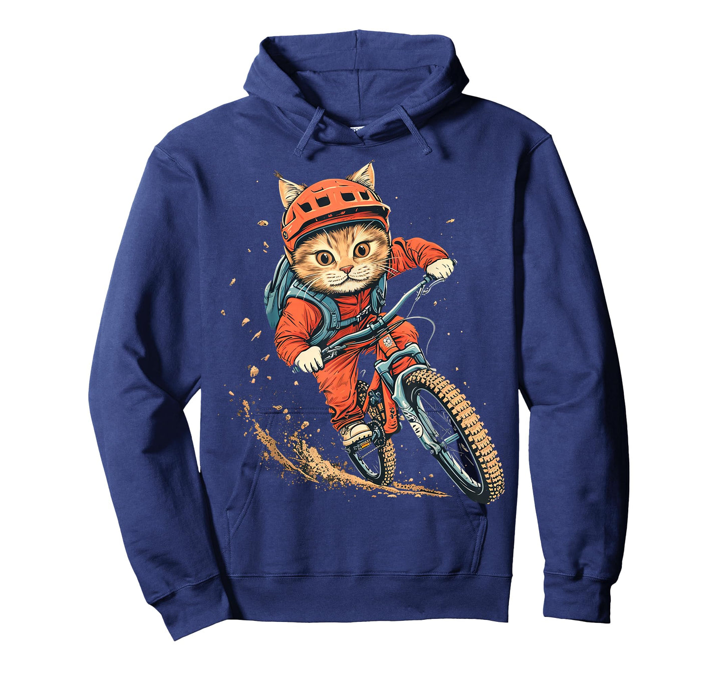 Mountain Biking Cat T-Shirt
