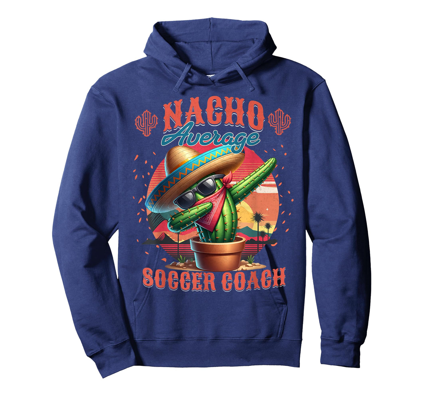 Nacho Average Soccer Coach Funny Instructor Trainer T-Shirt