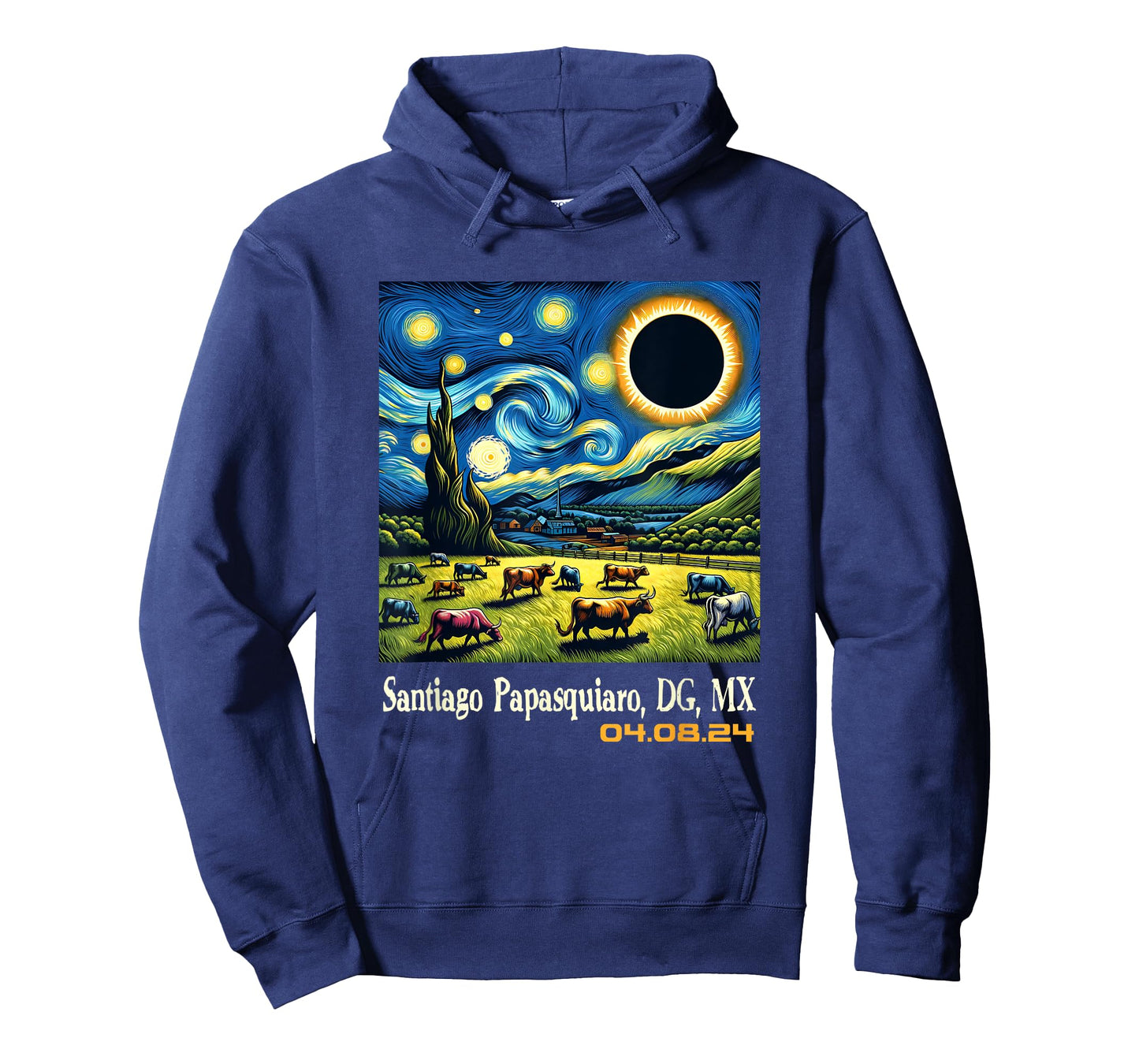 Countryside Solar Eclipse Santiago Papasquiaro Durango T-Shirt