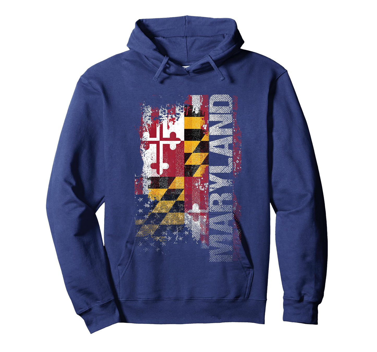 Maryland State USA Flag Souvenir Gift T-Shirt