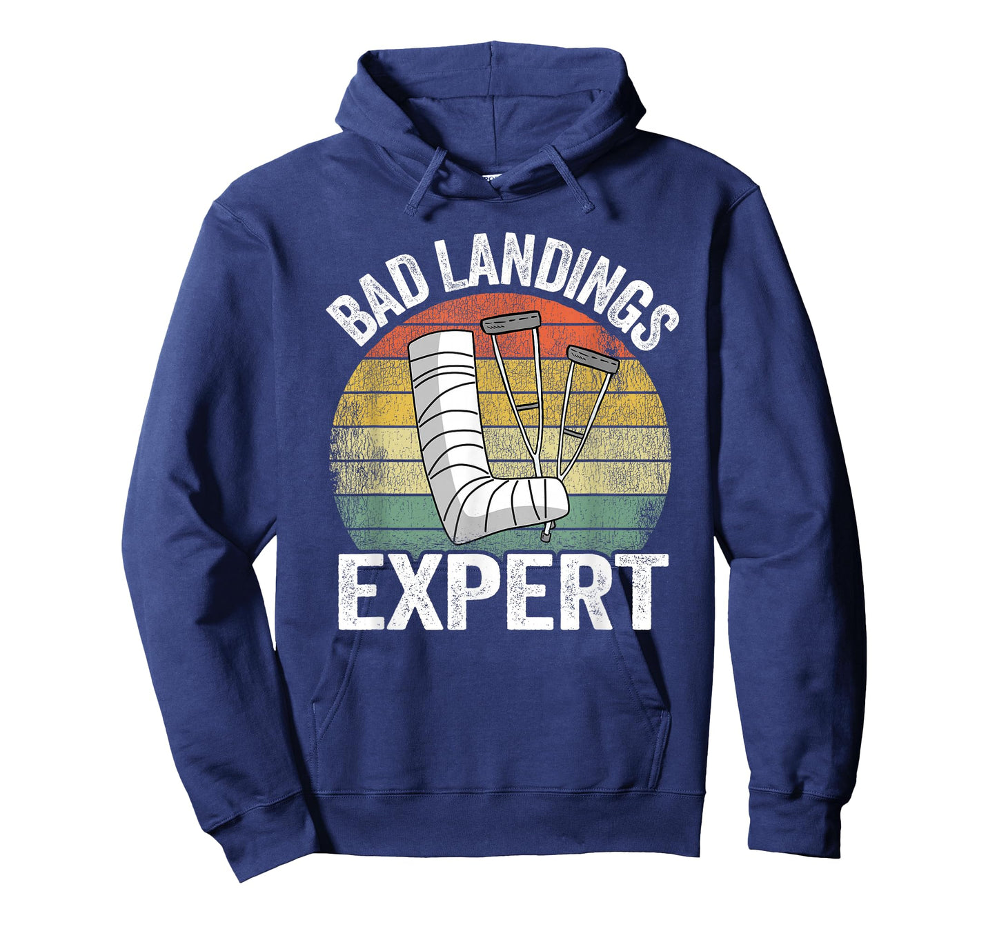 Bad Landings Expert Kids Get Well Injury Broken Leg Surgery T-Shirt