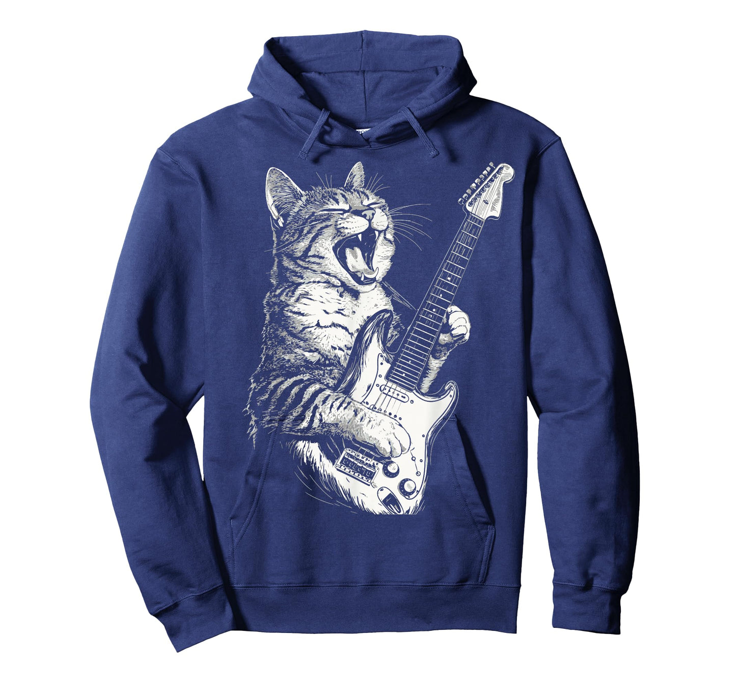 Cat Playing Guitar T-Shirt