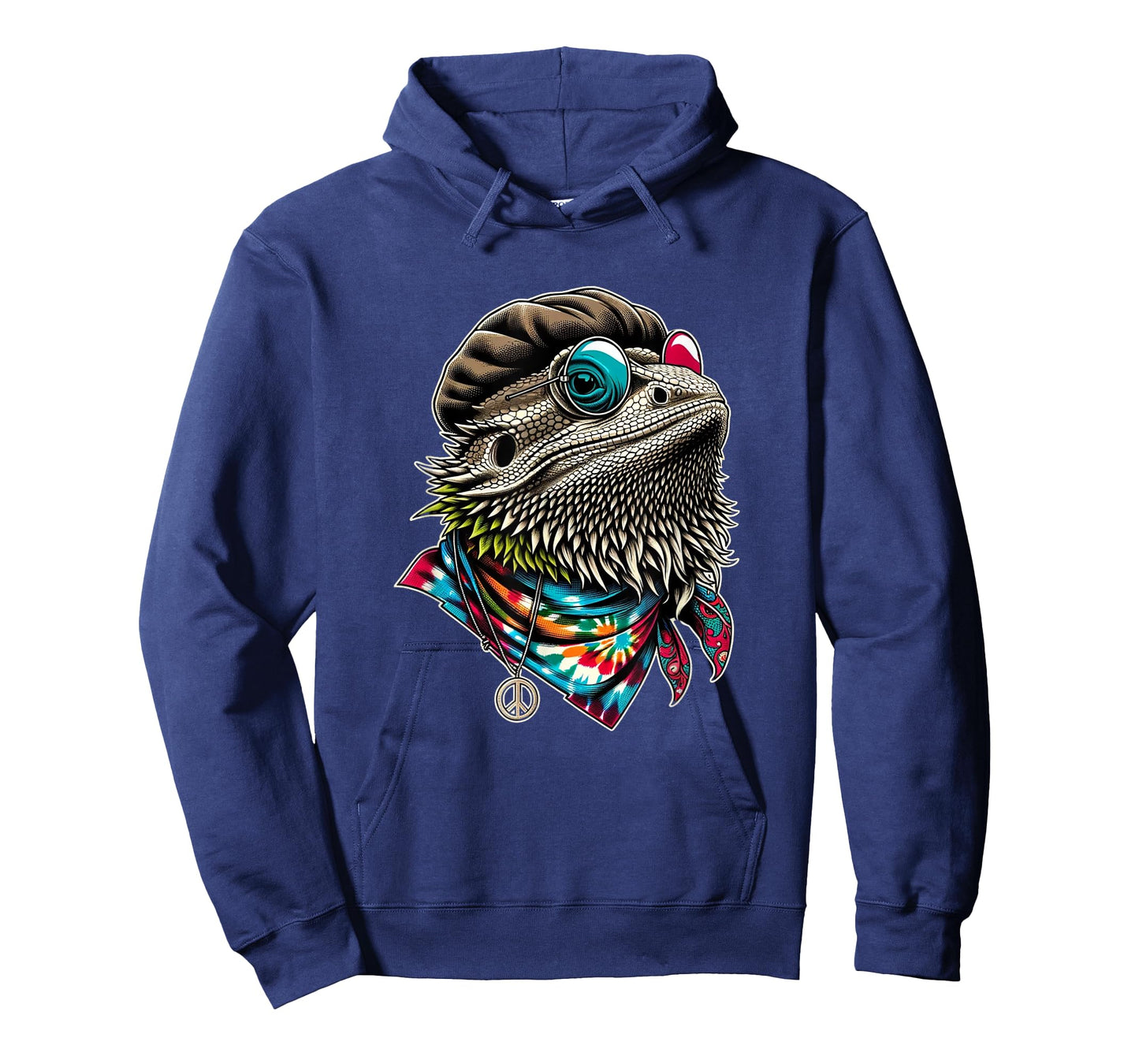 Bearded Dragons Reptile Lizard Pet Hippie Style T-Shirt