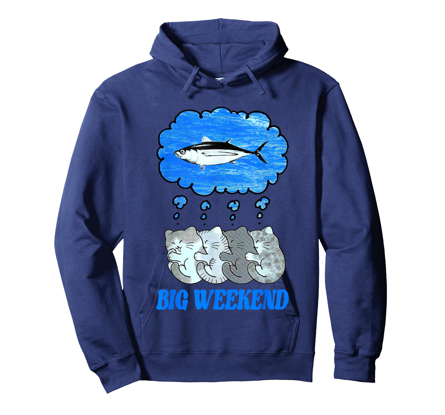Paperbeatsscissors Big Weekend Cats Dreaming T-Shirt