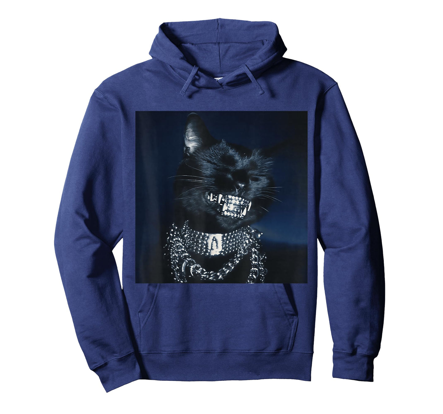 Cat Grillz Funny Kitten Meme Cat Smiling Brain Rot T-Shirt
