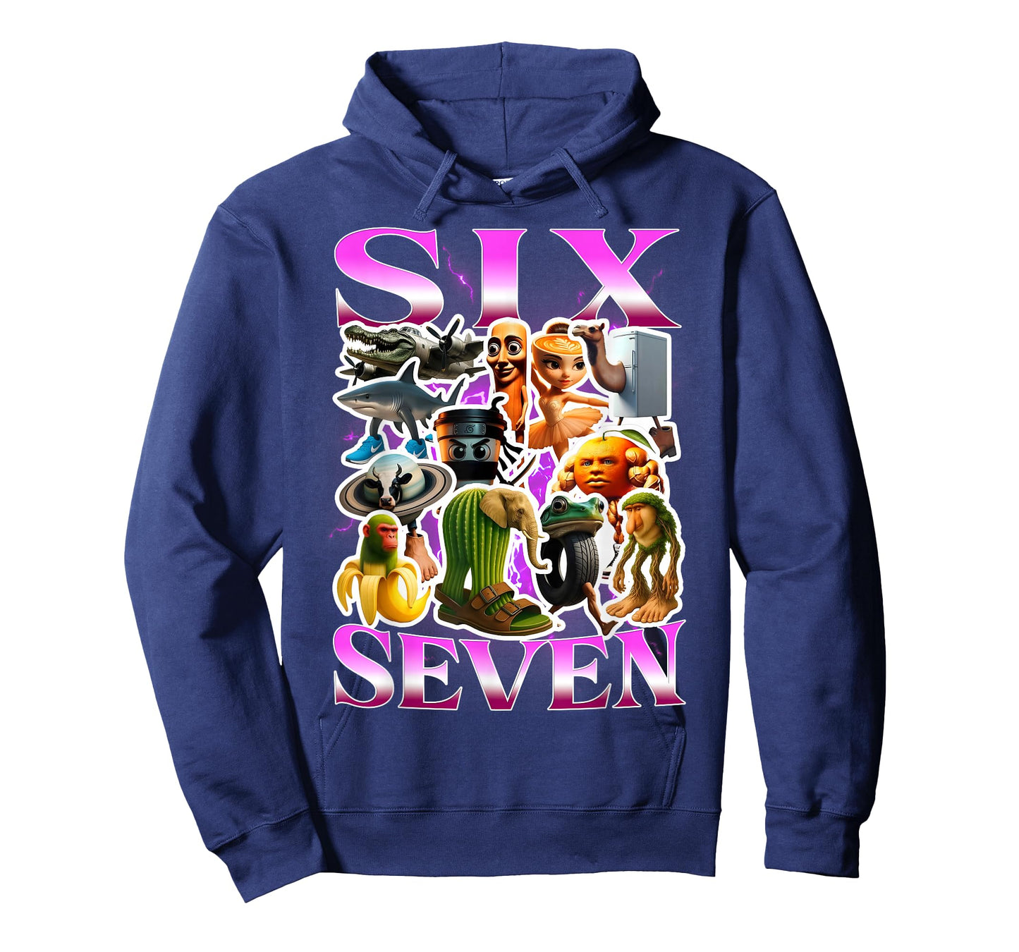 67 Six Seven Birthday Meme Viral Italian Brainrot Funny T-Shirt