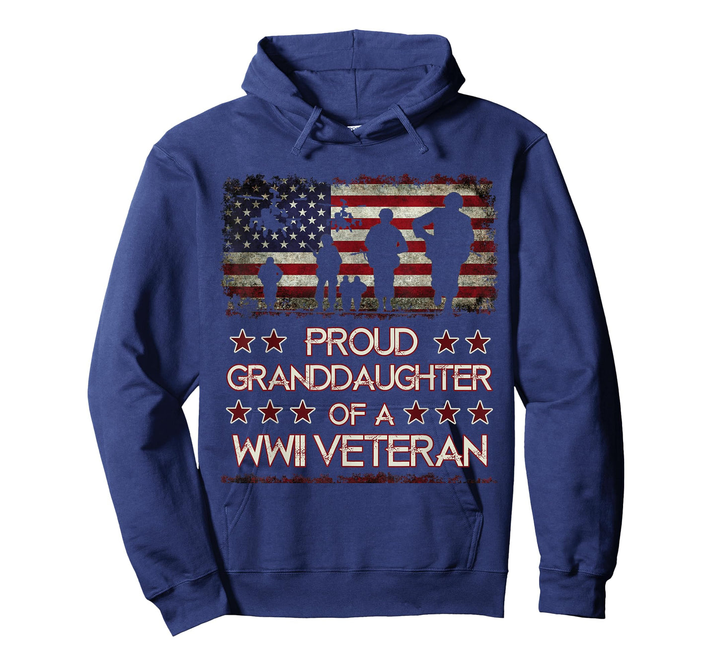 Proud Granddaughter Of A WWII Veteran T-Shirts T-Shirt
