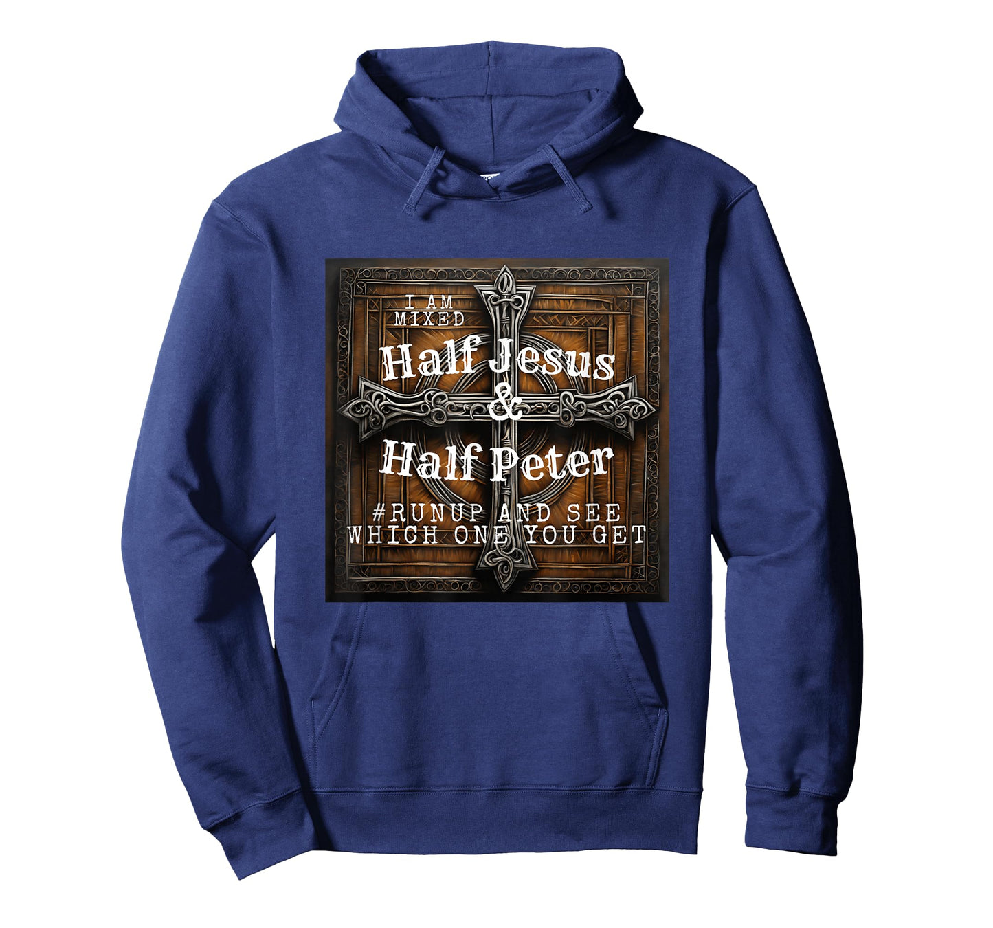 I Am Mixed Half Jesus and Half Peter #Runup And See Which T-Shirt
