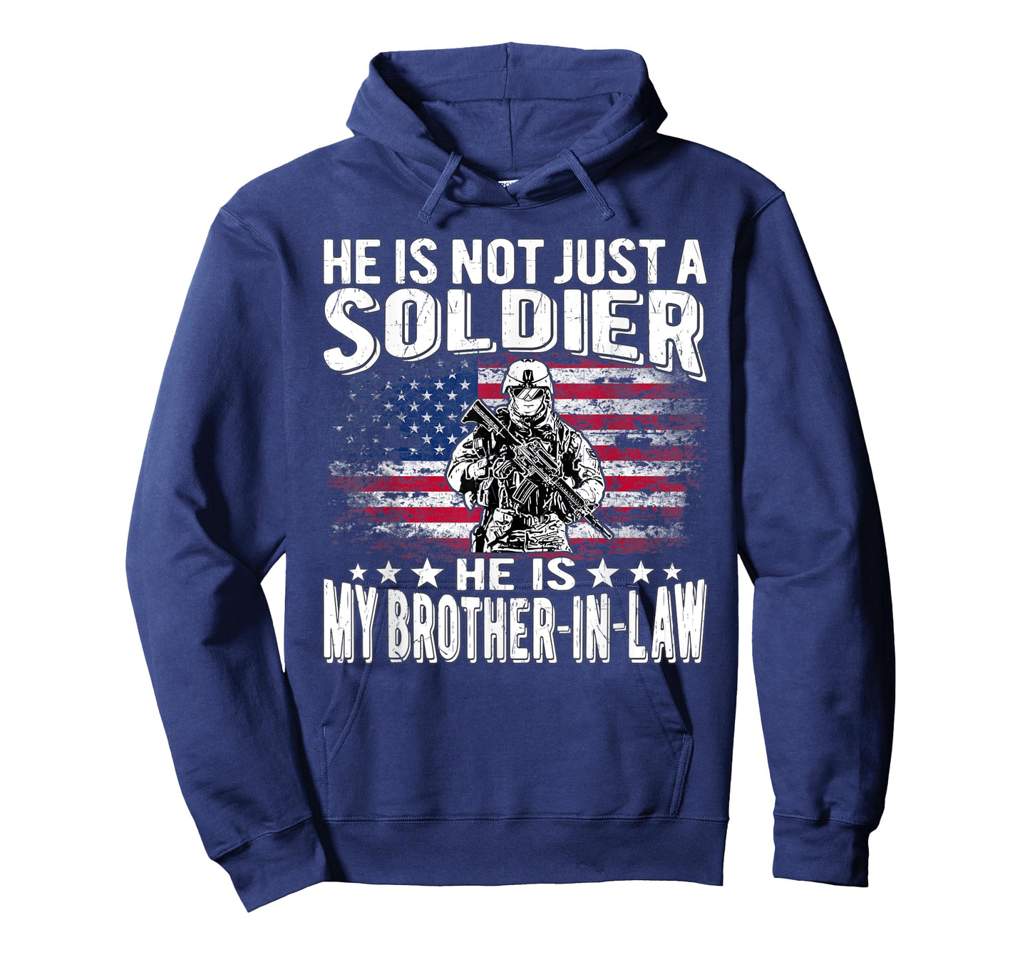 My Brother-In-Law Is A Soldier Proud Military Sibling-In-Law T-Shirt