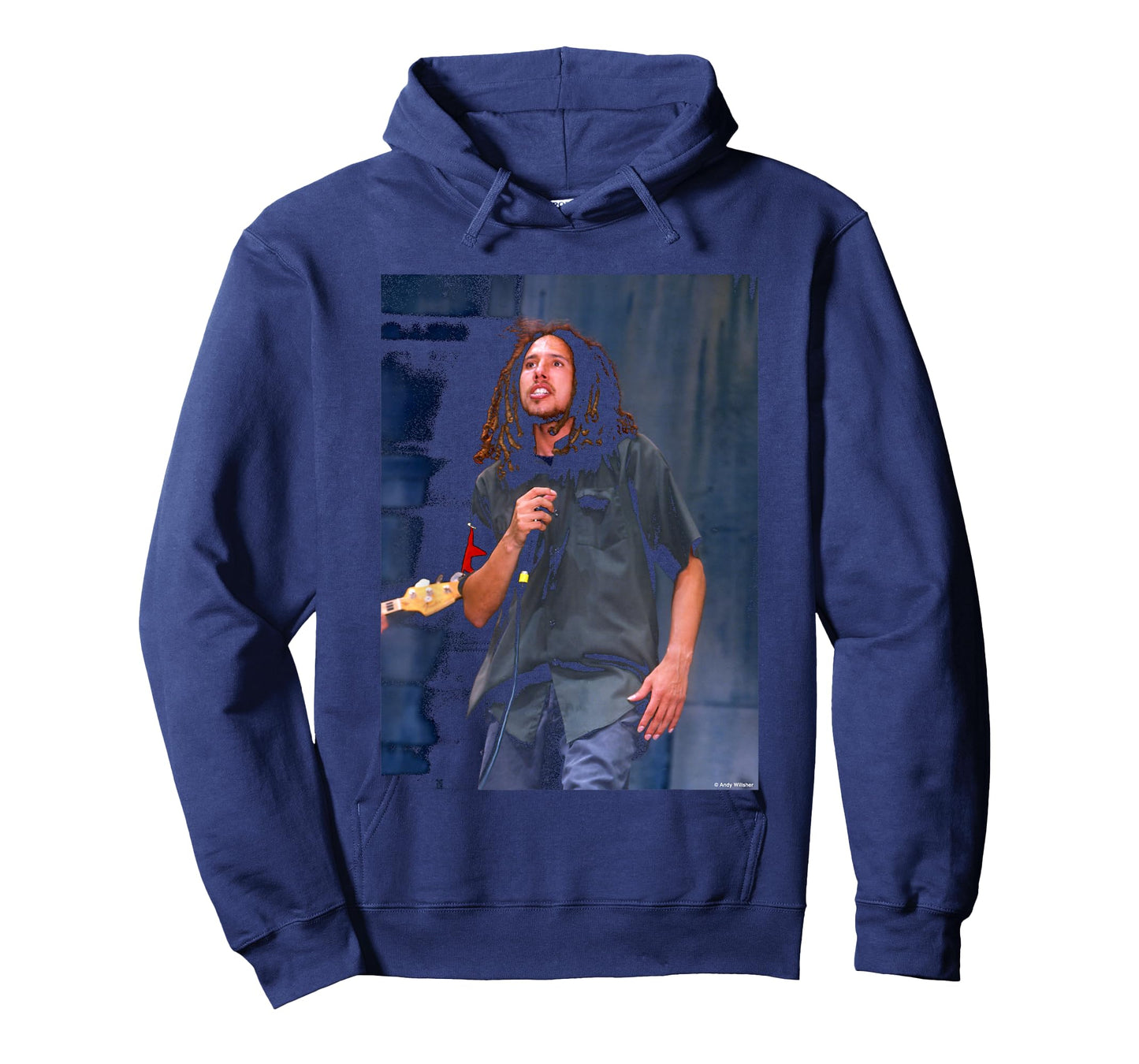 Rage Against The Machine Zack De La Rocha by Andy Willsher T-Shirt