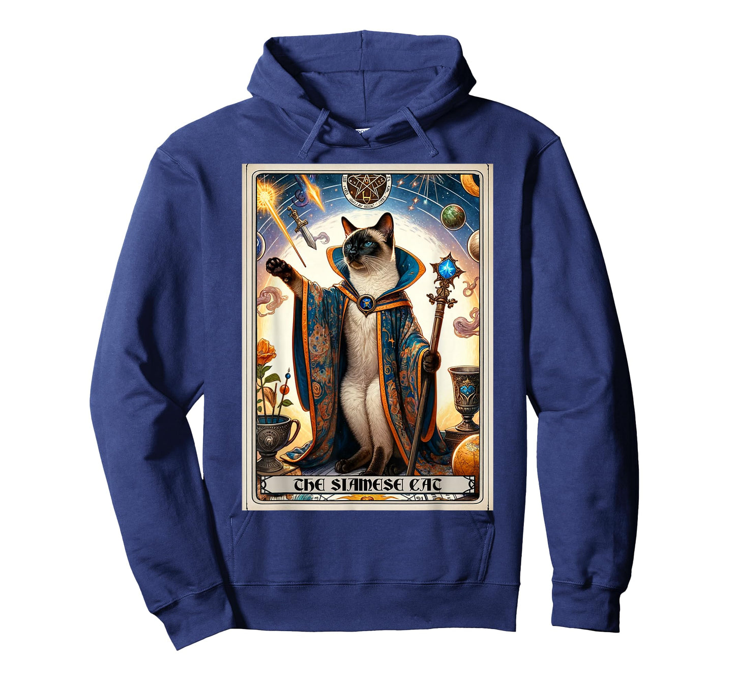 The Siamese Cat Tarot Card Cat T-Shirt