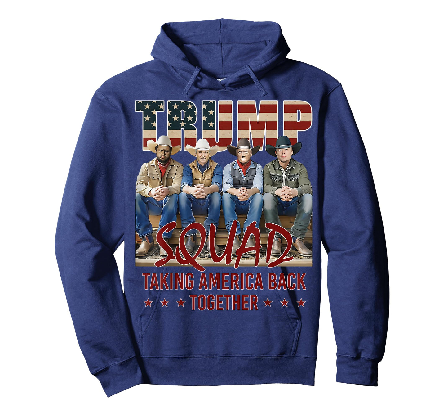 Trump Vance Kennedy Elon Squad Taking America Back Together T-Shirt
