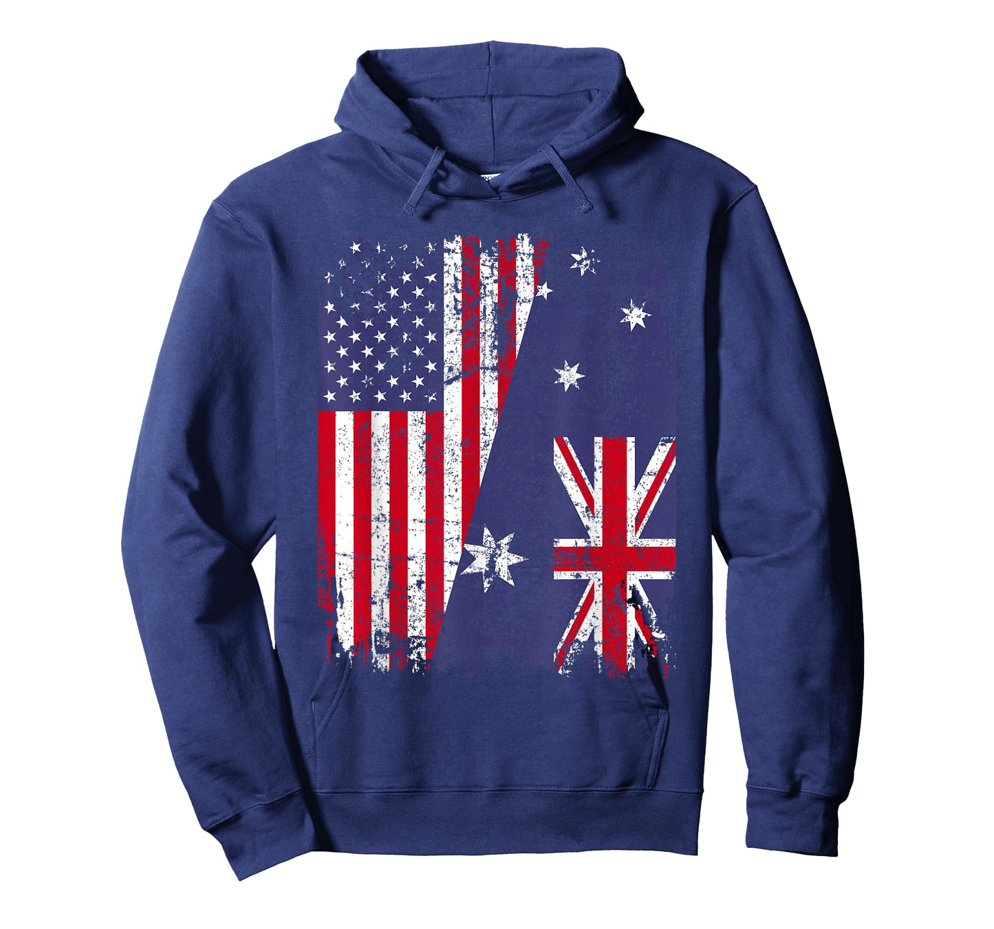 Australian Roots | Half American Flag Australia T-Shirt