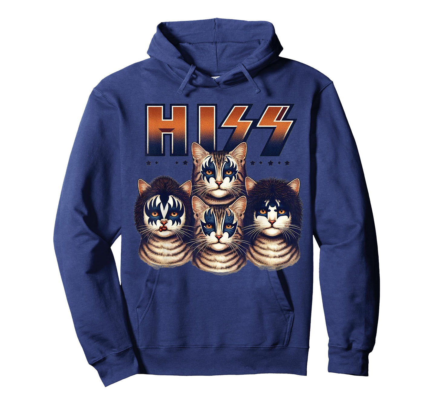Hiss Cats Rock Kittens Rocking for Cat Lover Cat Mom Cat Dad T-Shirt