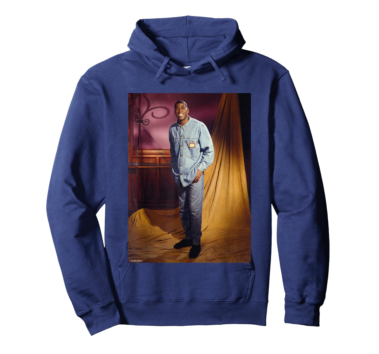 Magic Johnson Basketball Legend LA Lakers by Michael Grecco T-Shirt