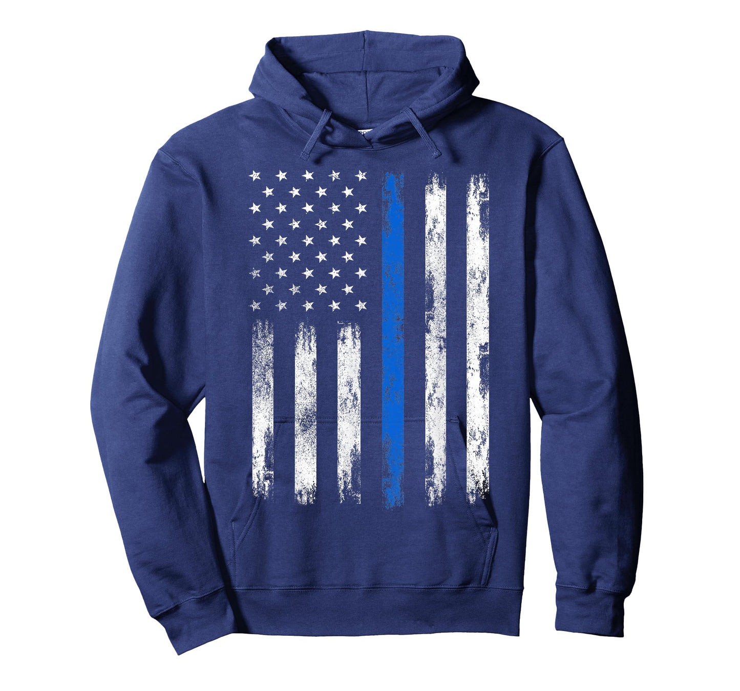 USA Flag Police Support Patriotic Law Enforcement Officer T-Shirt