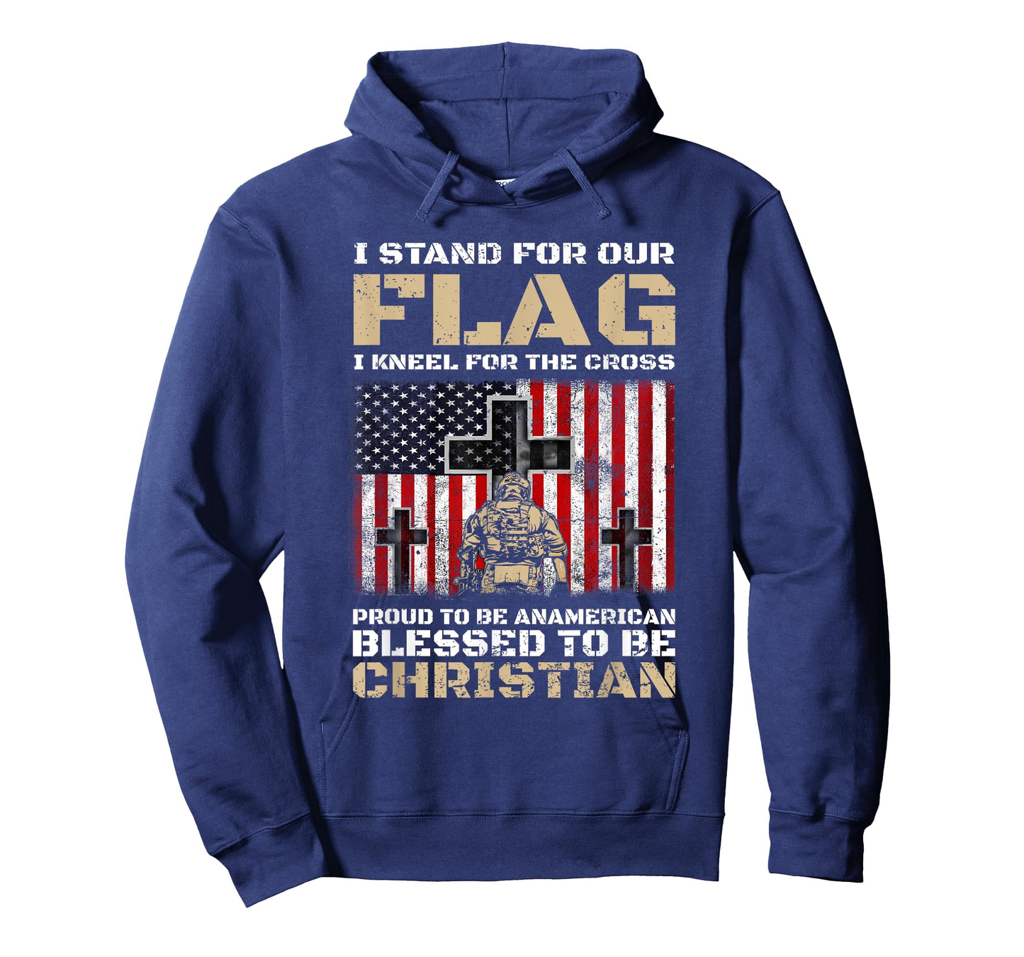 I Stand For The Flag And Kneel For The Cross T-Shirt