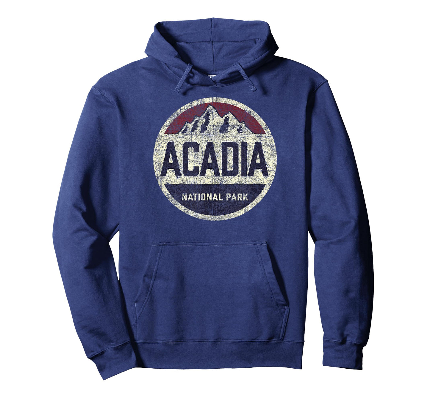 Retro Acadia National Park Vintage Mountain Women Men Hiking T-Shirt