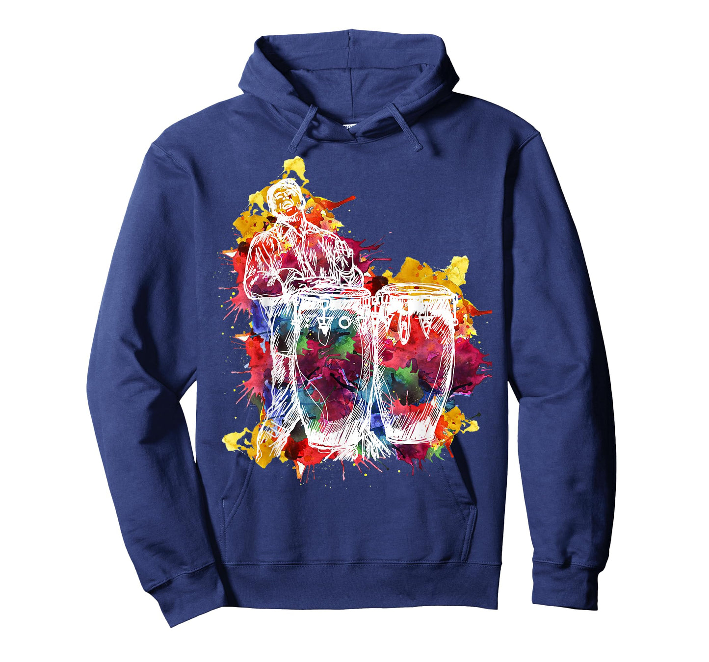 Conga Player Musician Gift Instrument Art T-Shirt