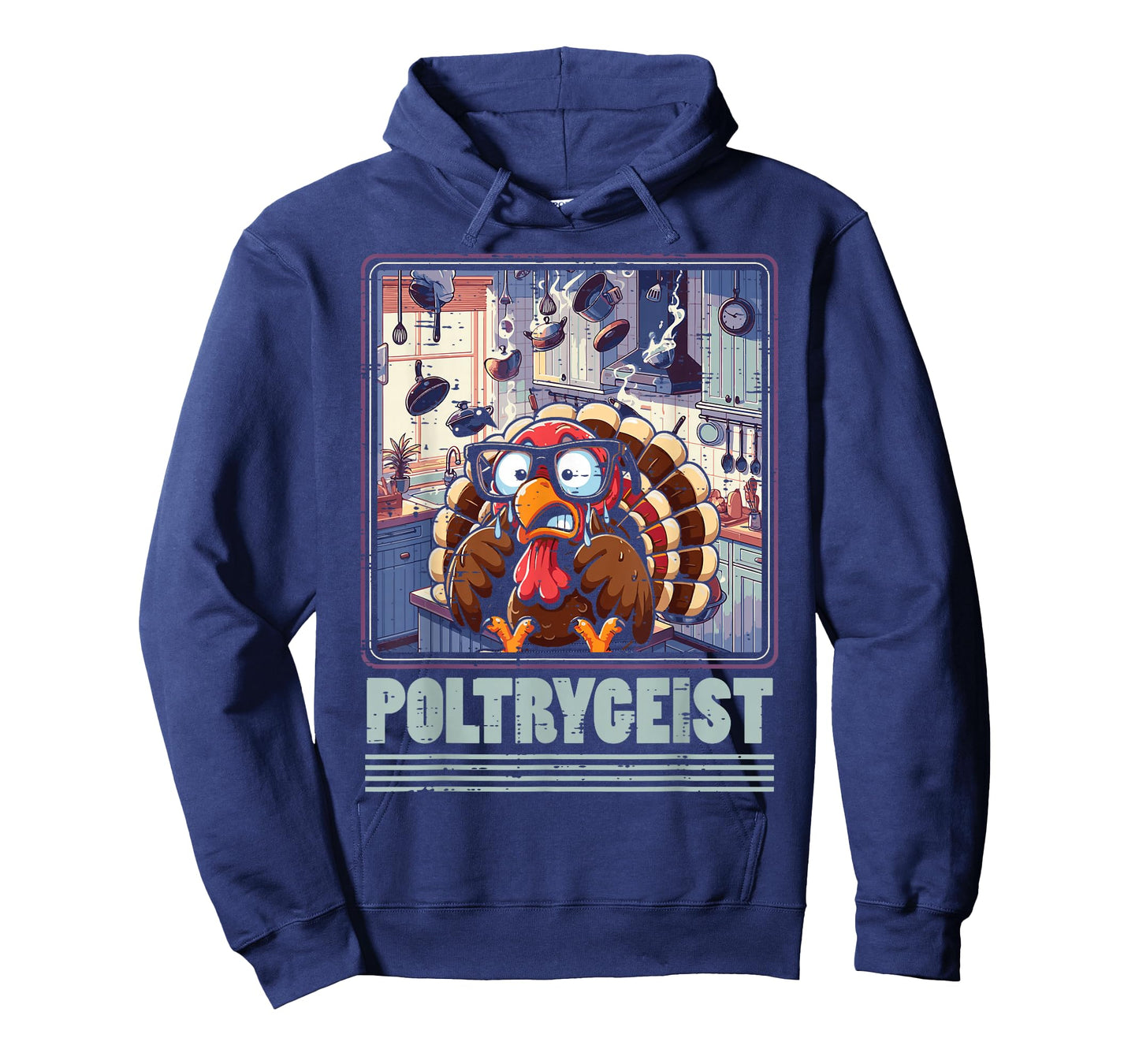 Thanksgiving Poltrygeist Turkey Poltergeist Men Women Kids T-Shirt