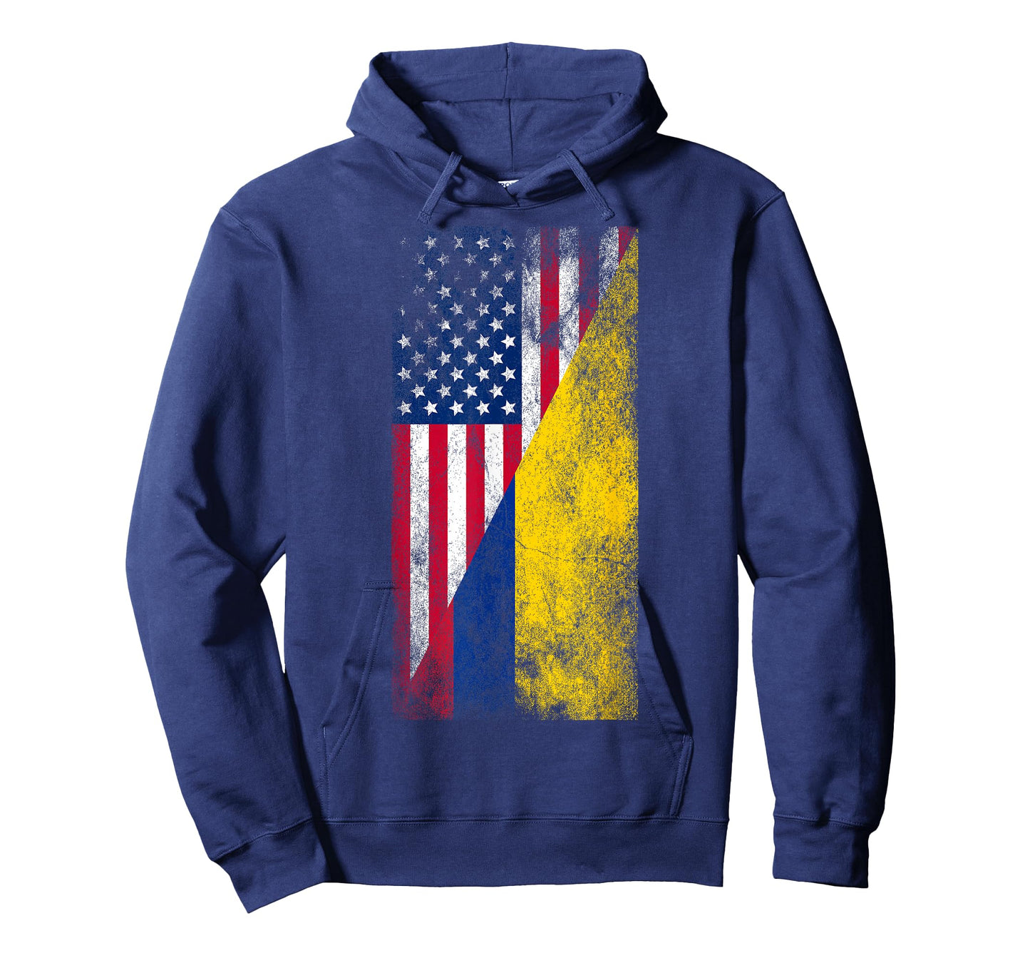 USA & Colombia Flags - United States of America, Colombian T-Shirt
