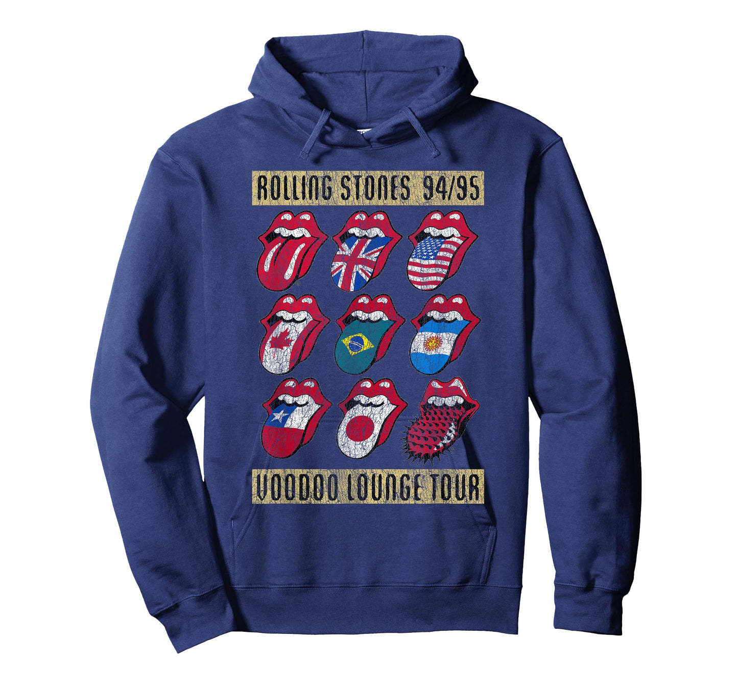 Rolling Stones Voodoo Lounge Charcoal T-Shirt
