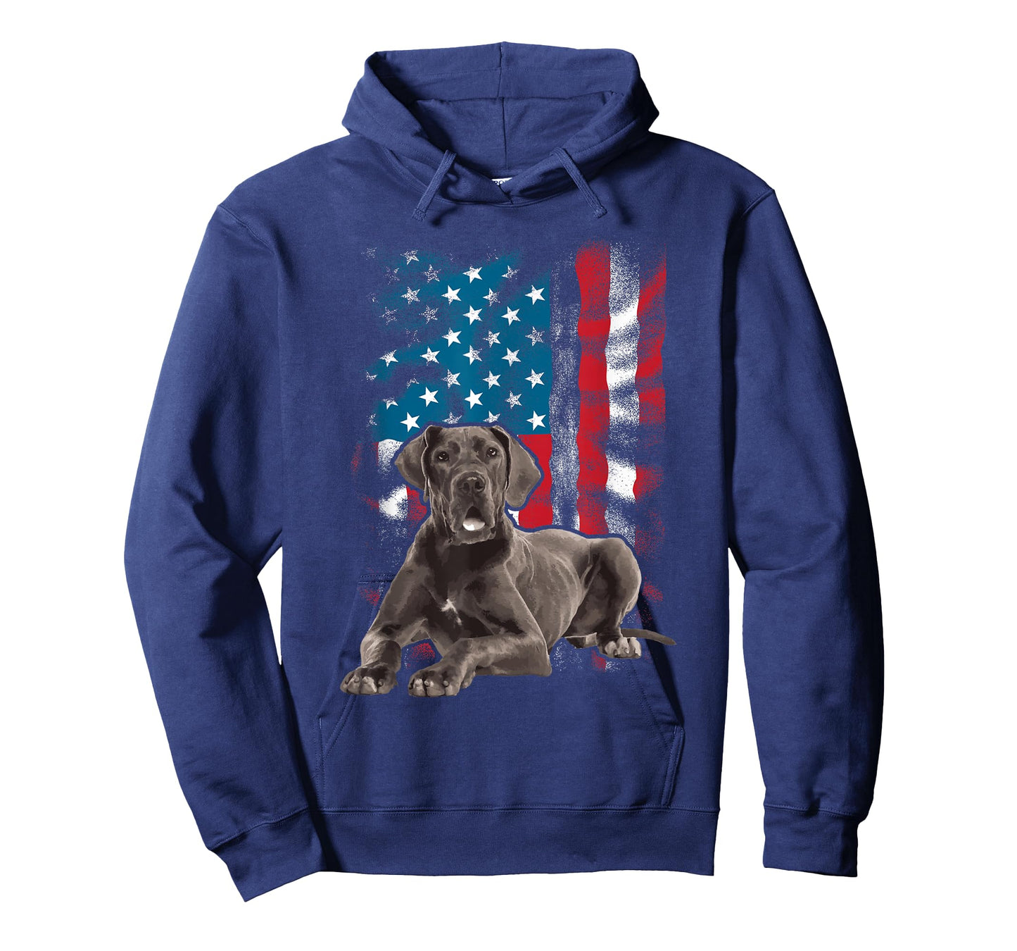 USA American Flag Great Dane - Dog Lover Puppy Trainer T-Shirt