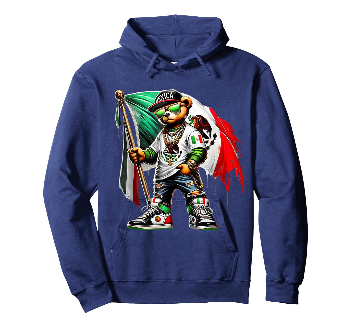 Mexican Bear Flag Swag Style T-Shirt