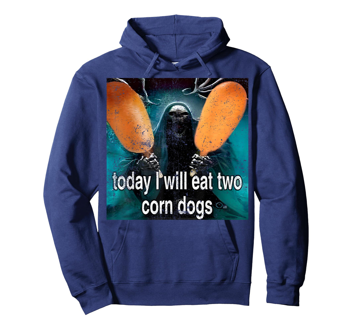 Today I Will Eat Two Corn Dogs Funny Meme Corndog Lover Joke T-Shirt