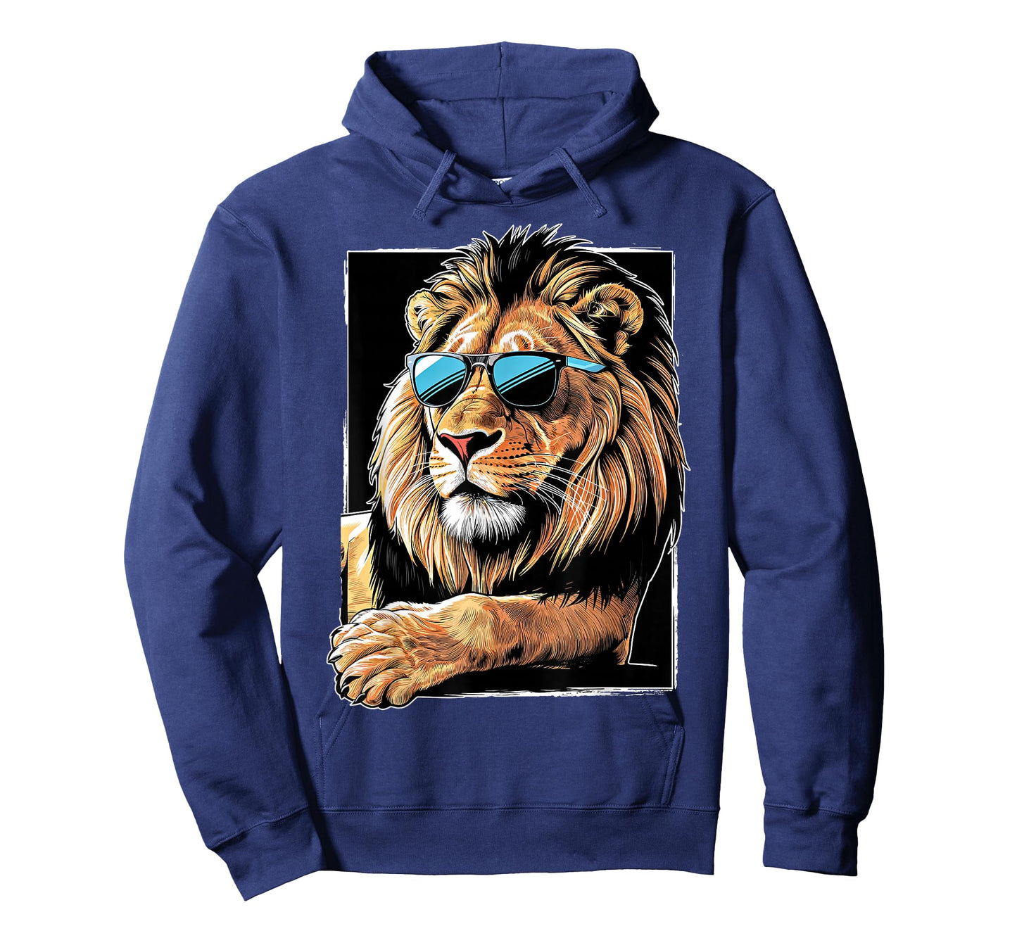 Lion Safari Animal Sunglasses Lion T-Shirt