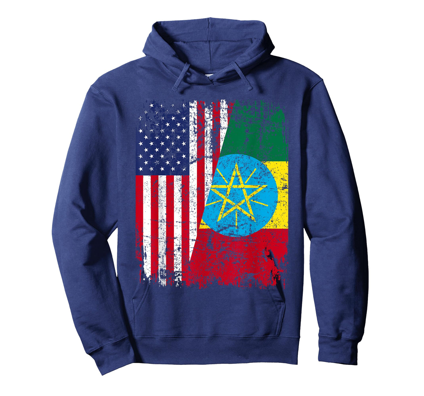 ETHIOPIAN American Flag | Men Women Kids | ETHIOPIA T-Shirt