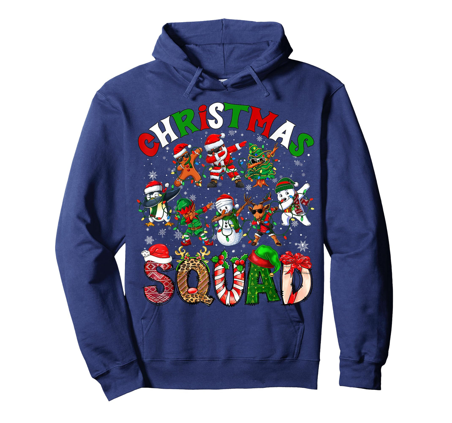Dabbing Santa Black African American Boys Men Kids Christmas T-Shirt