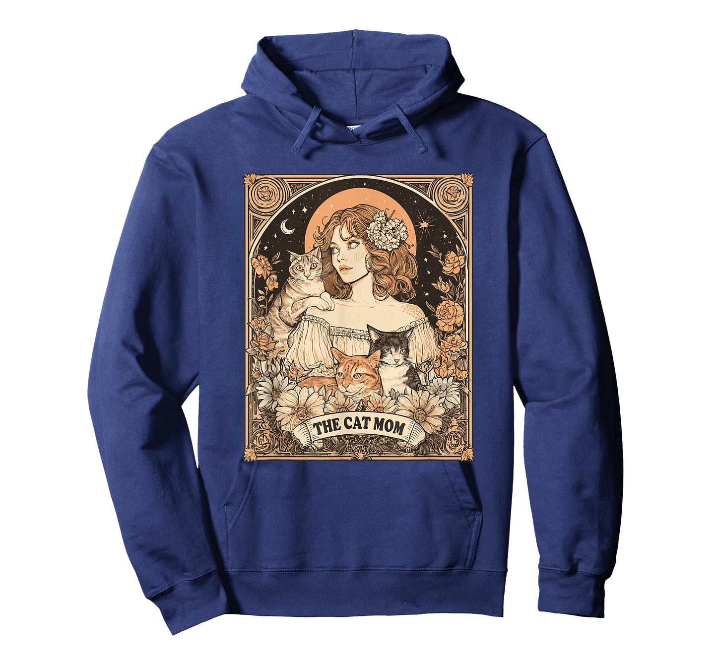 Tarot Card The Cat Mom Funny T-Shirt