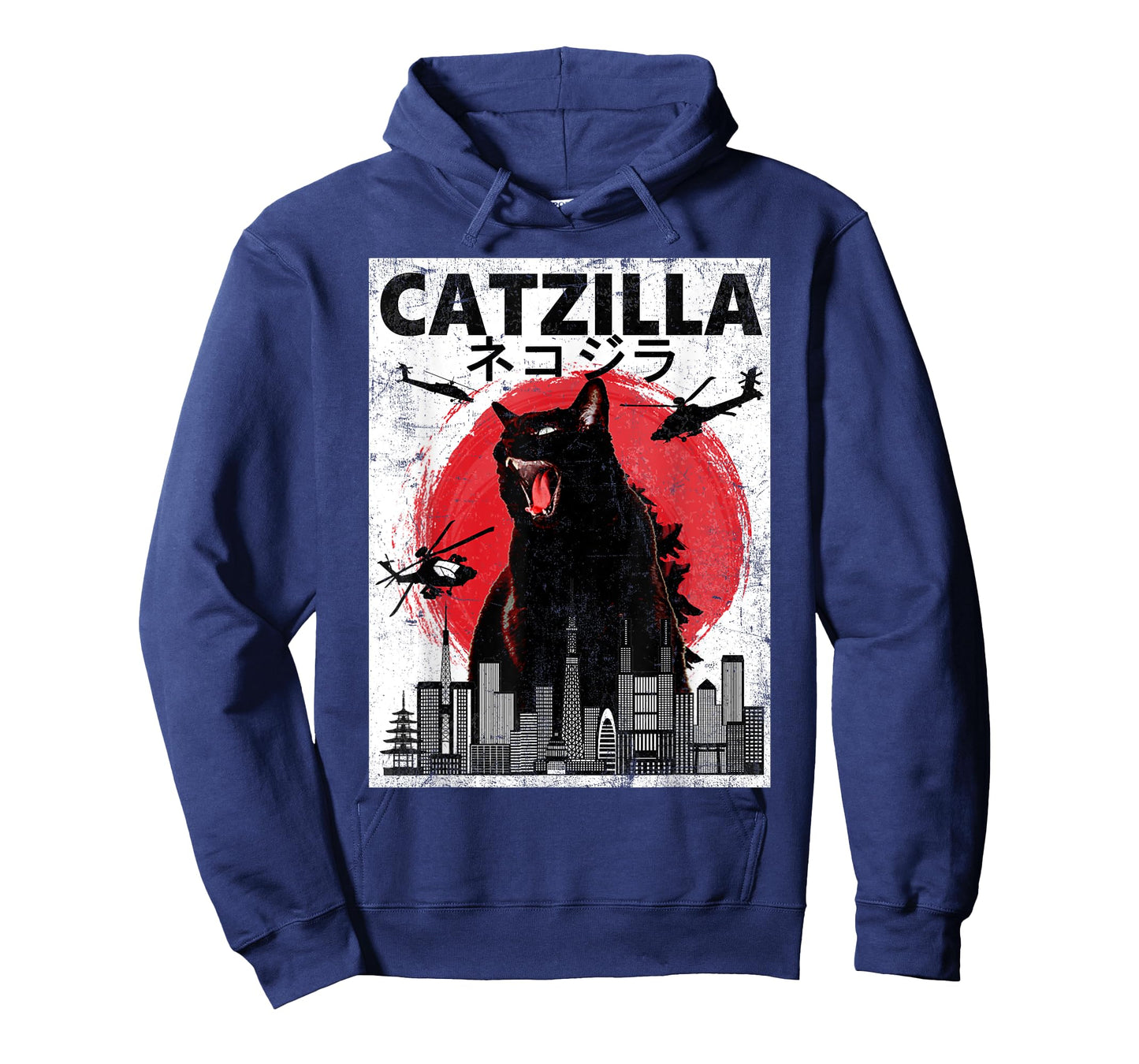 Catzilla - Funny Cat Lover Kitten Kitty T-Shirt