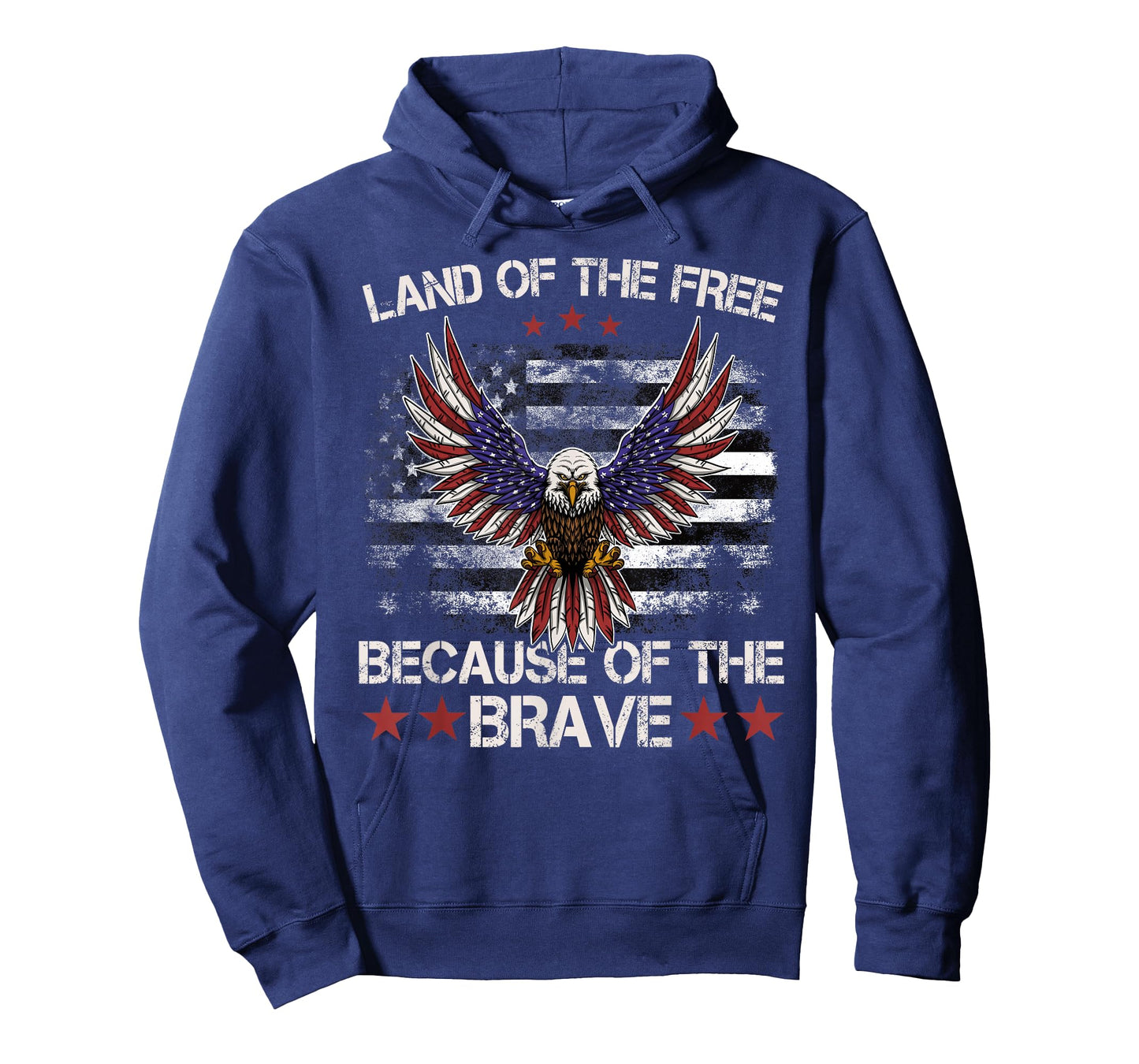 America Eagle | Land of The Free Because of The Brave T-Shirt