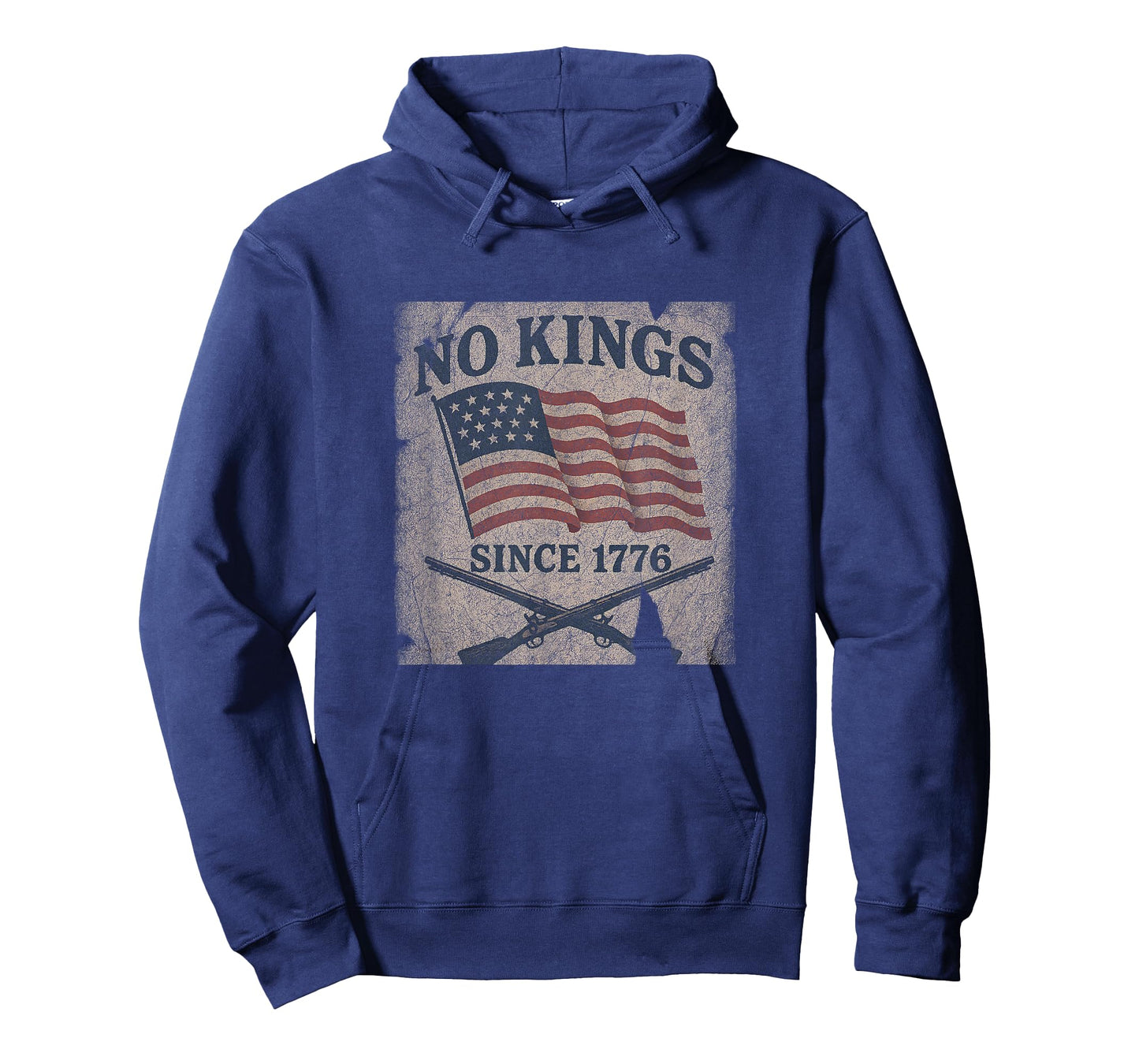 No Kings Since 1776 โ Patriotic Rebellion Design T-Shirt