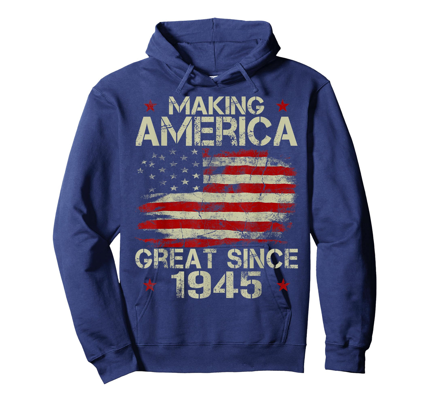 Mens Making America Great Since 1945 Vintage Gifts 75th Birthday T-Shirt