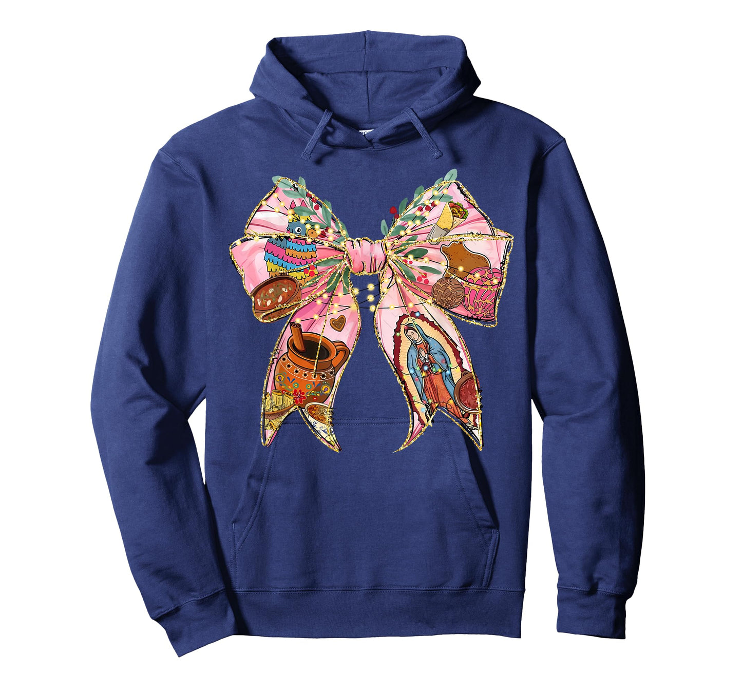 Coquette Christmas Tis The Season Mexican Xmas Bow Spanish T-Shirt