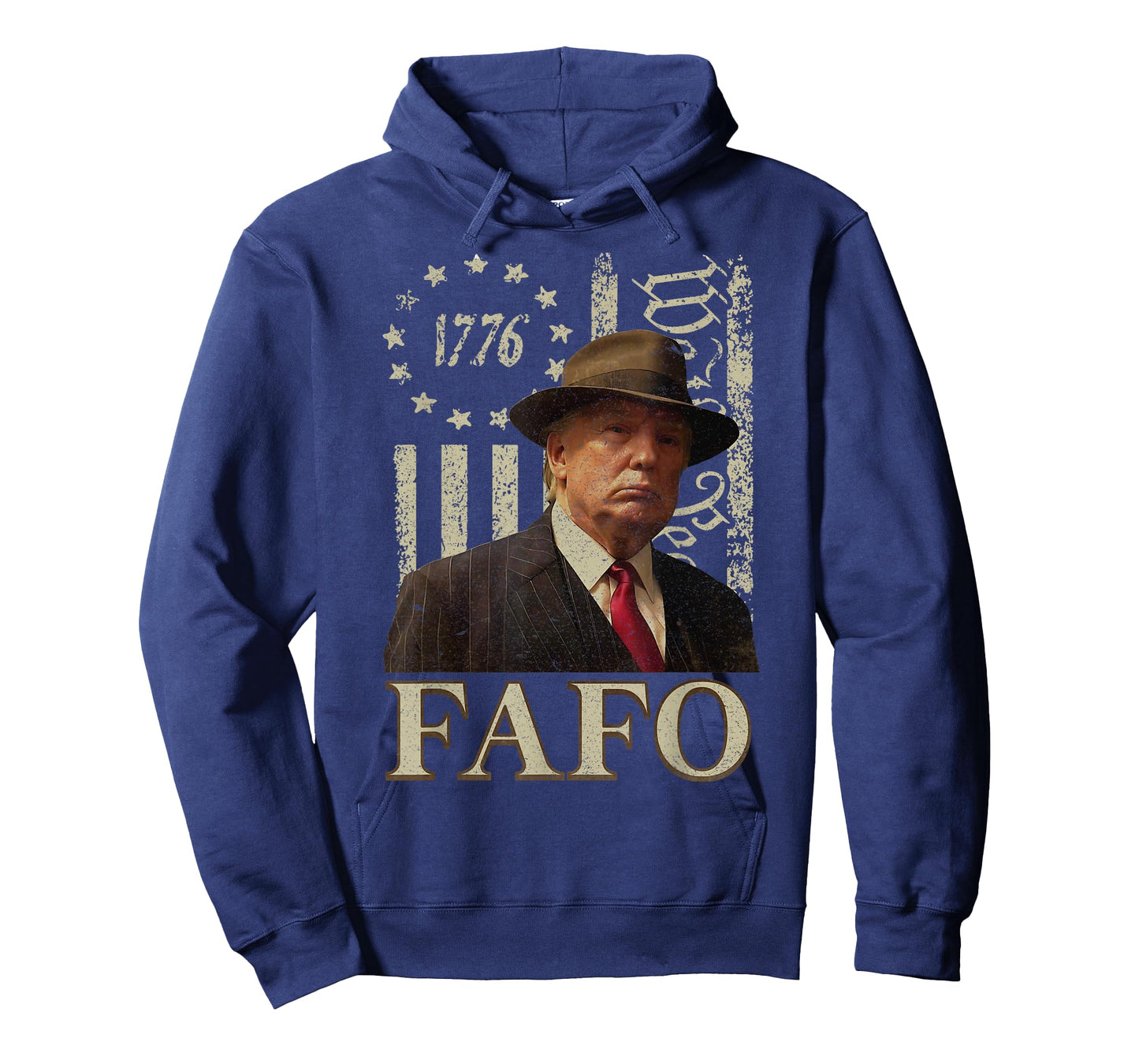 Trump Fafo, Funny Fafo Trump American Flag T-Shirt