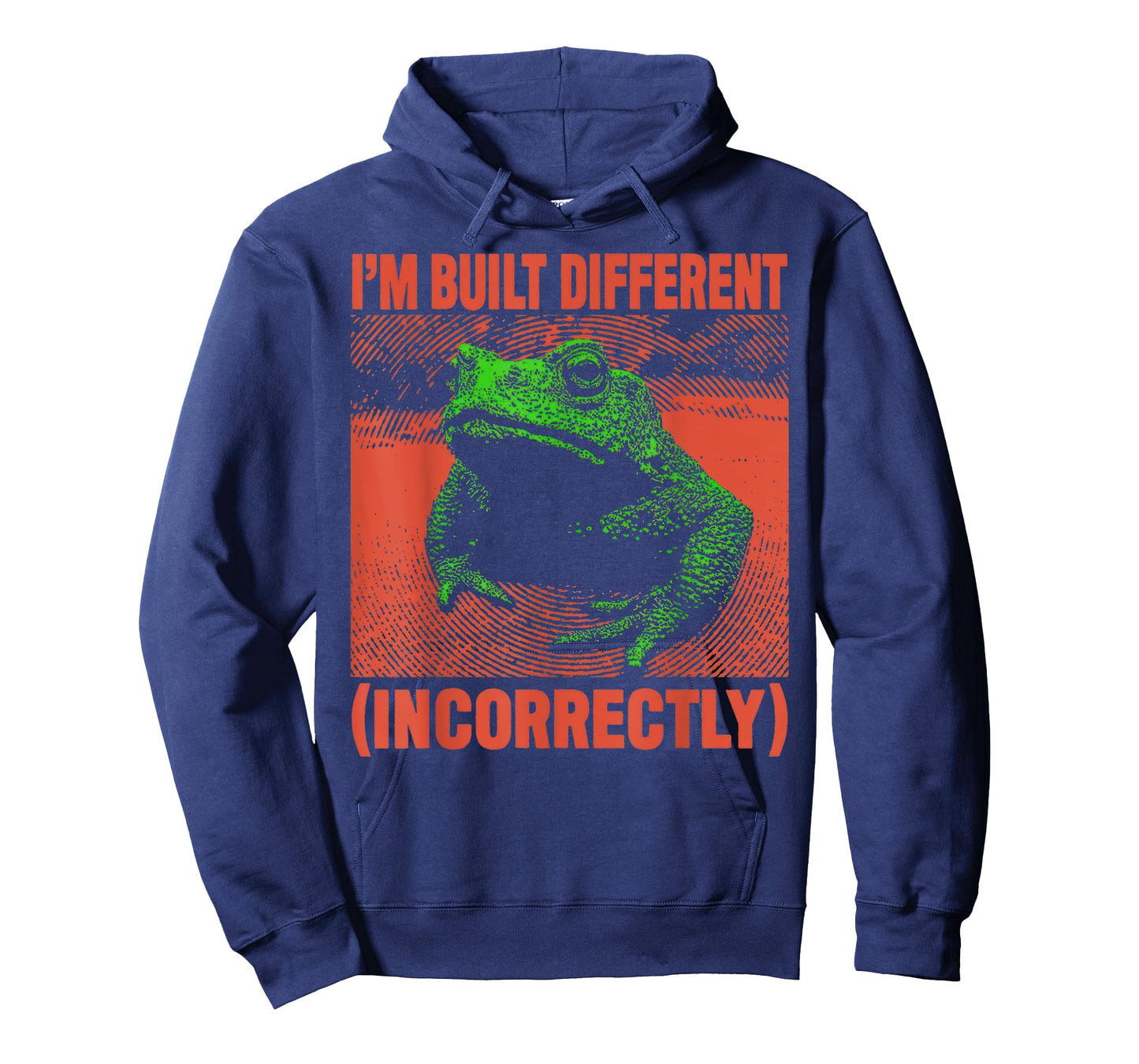 I'm Built Different Incorrectly Frog Retro T-Shirt