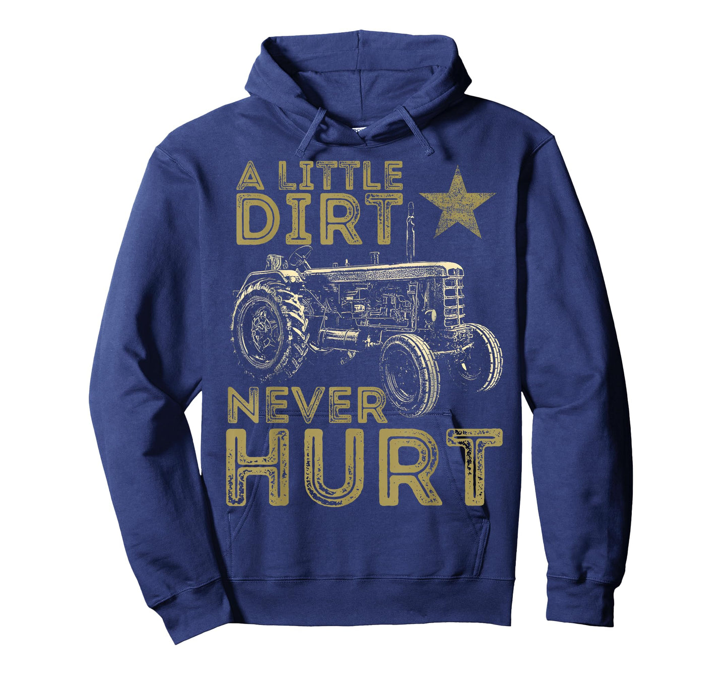 A Little Dirt Never Hurt Funny Tractor Farmer T-Shirt