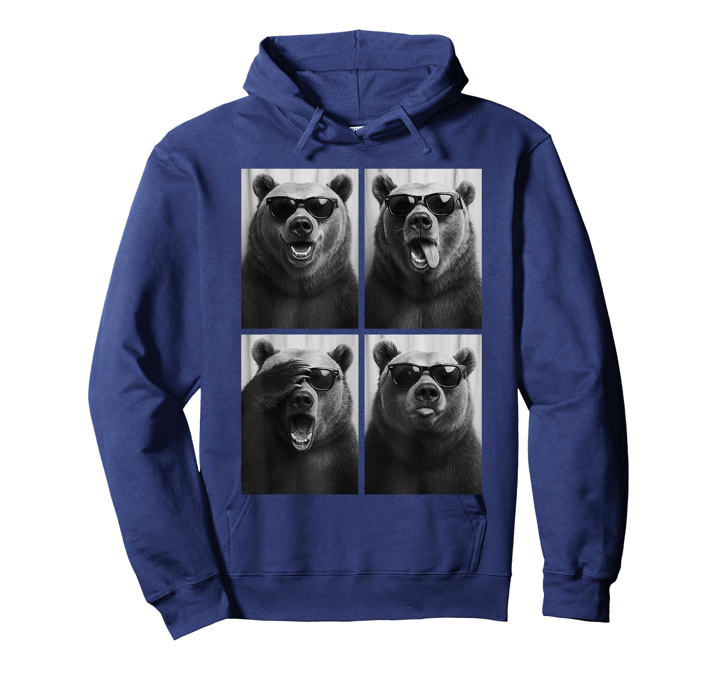 Cool Bears Sunglasses Forest Jungle Animal Selfie Booth T-Shirt