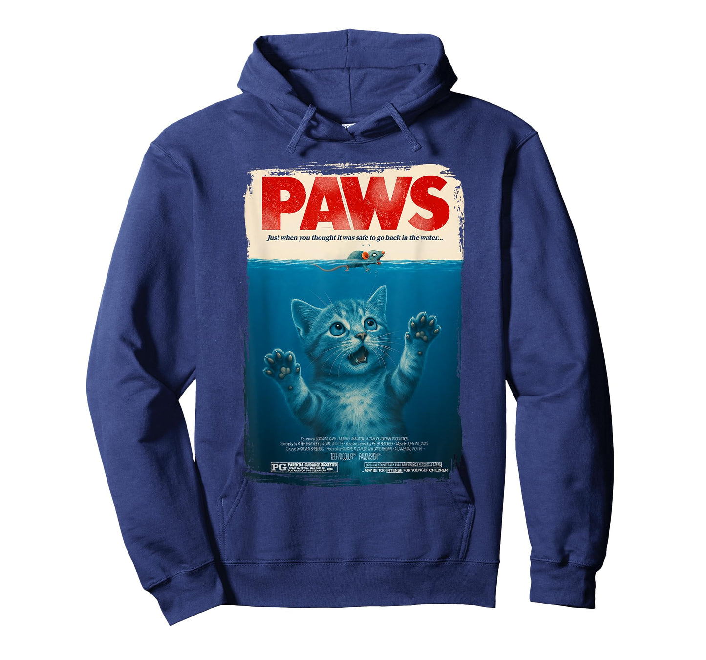 Retro Vintage Kitten Cat Paws Tee - Funny PAWS Cat Men Women Kids T-Shirt