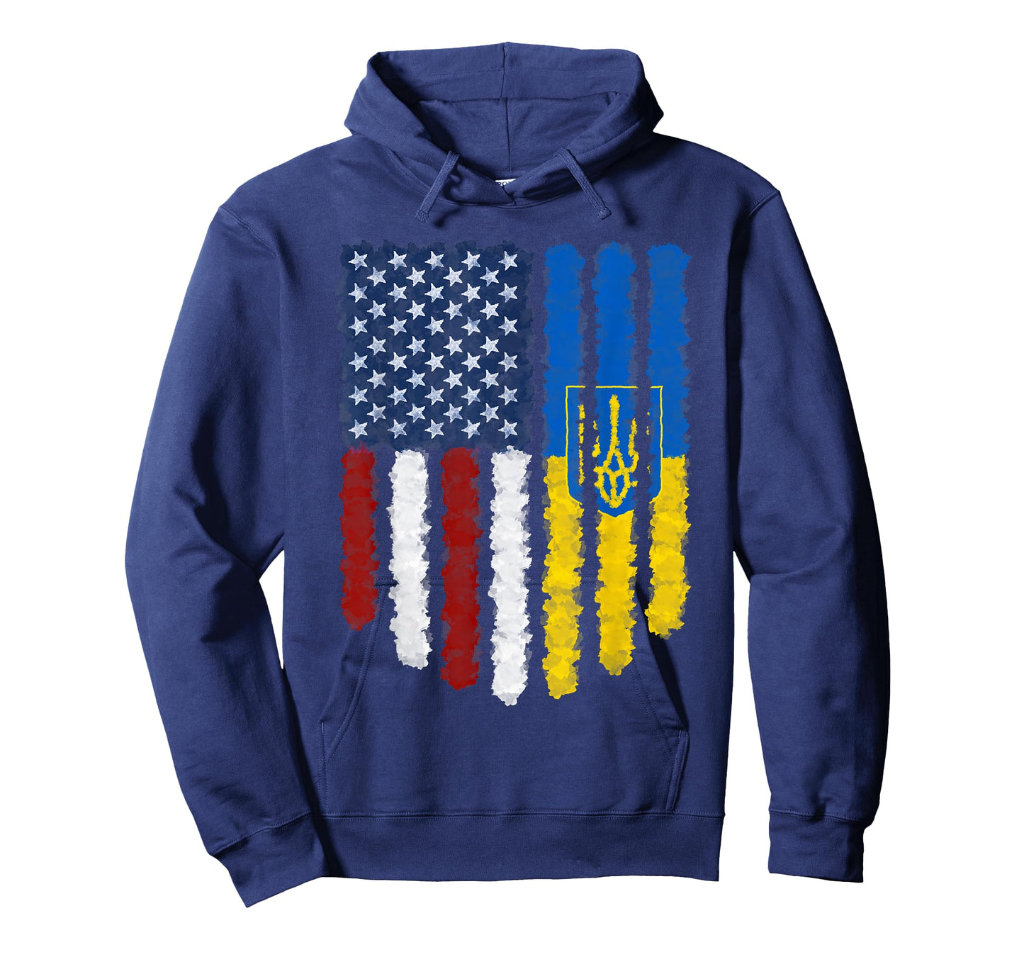 Ukrainian American Flag Ukraine Usa America T-Shirt