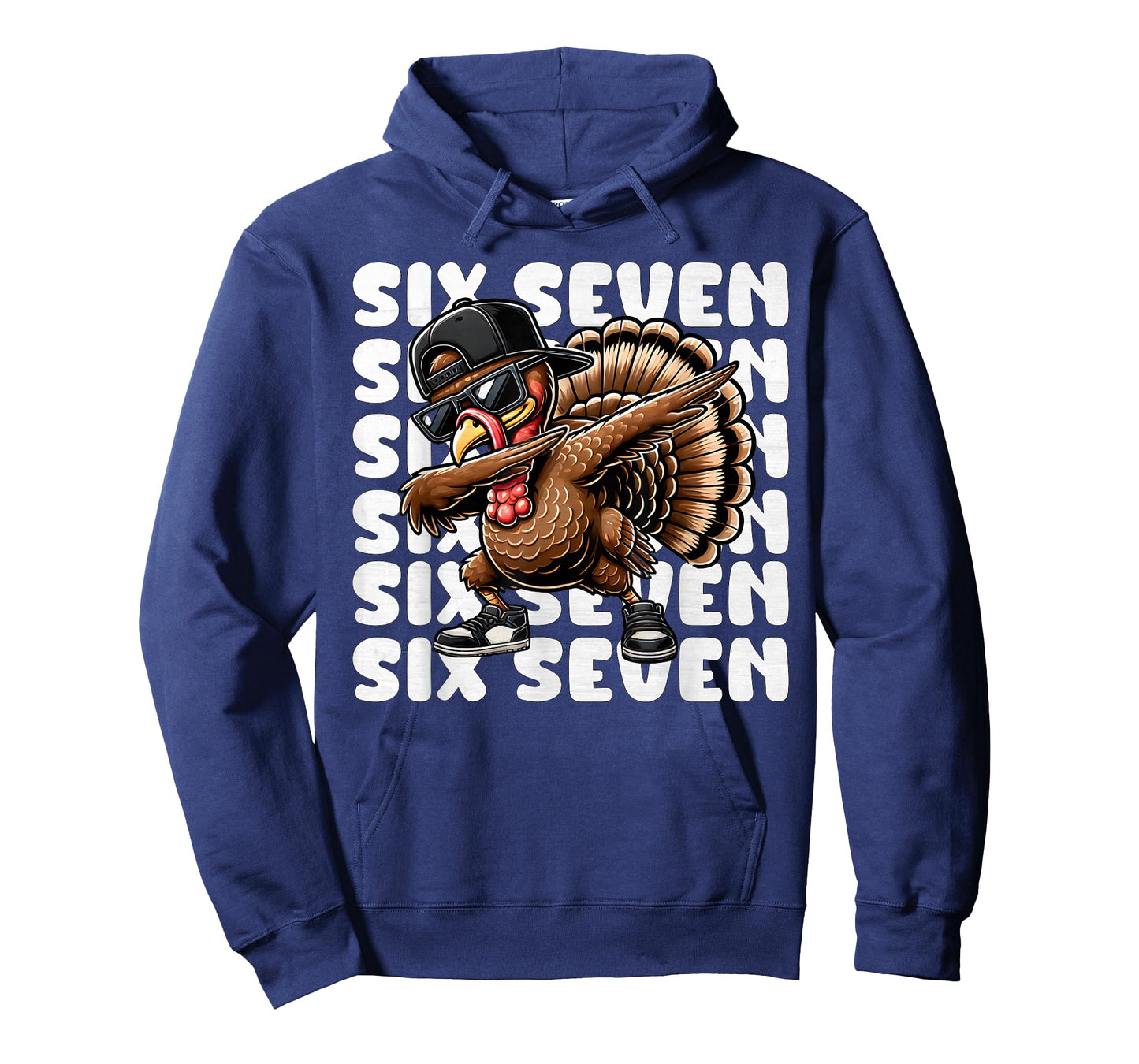 67 Thanksgiving Turkey Funny Six Seven Meme Brainrot Boys T-Shirt