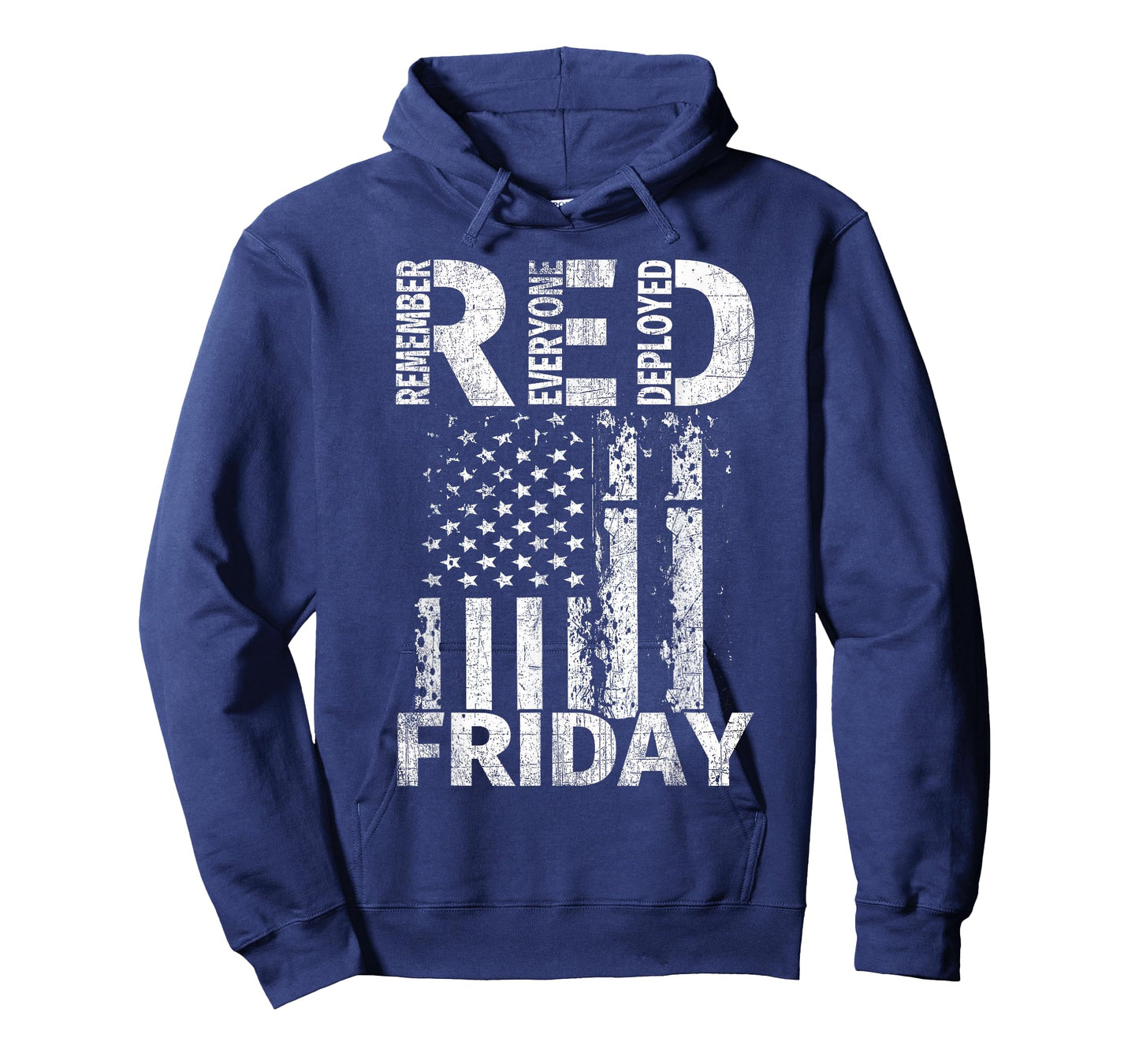 Red Friday Remember Everyone Deployed U.S. Flag T Shirt T-Shirt